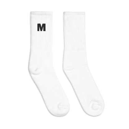 Mellenger Logo Embroidered socks