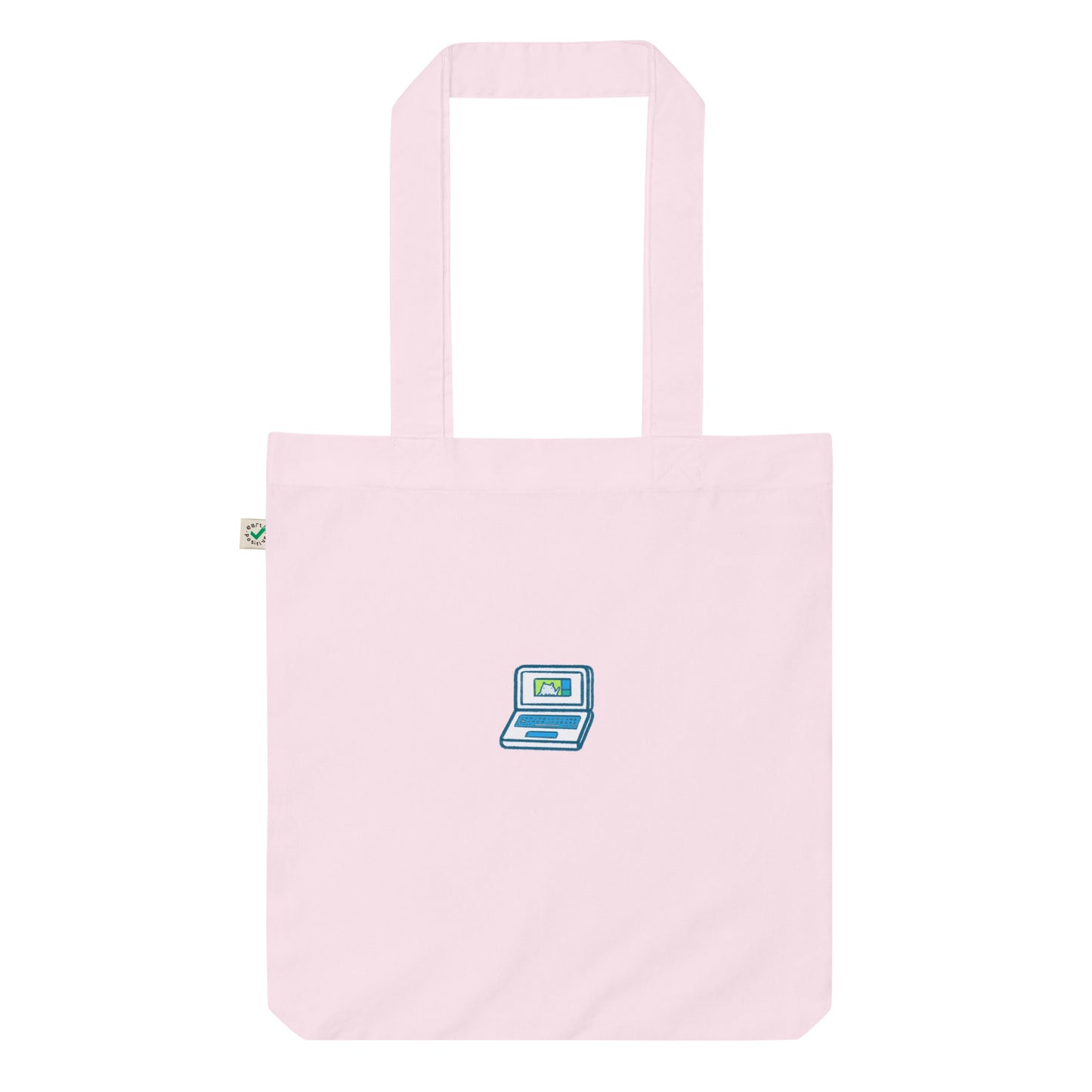 Organic fashion tote bag