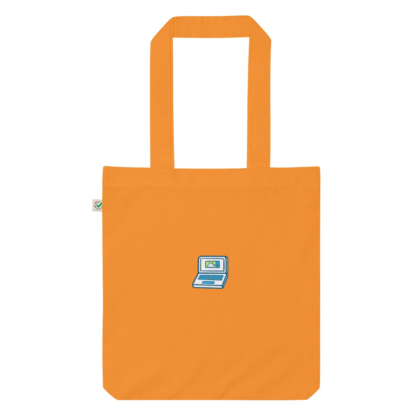 Organic fashion tote bag