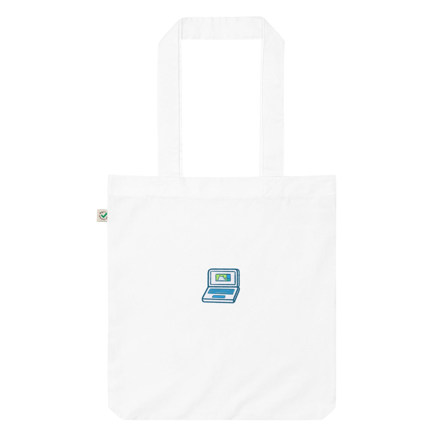 Organic fashion tote bag