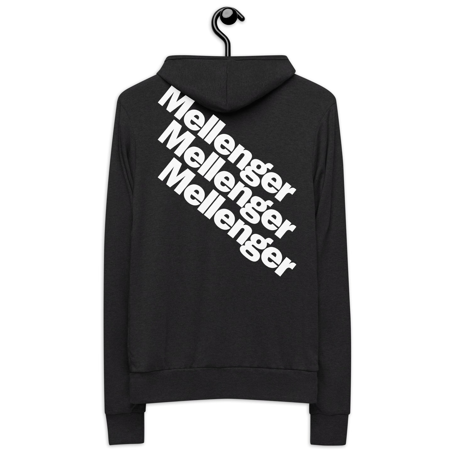 Word bubble hoodie with oversized logo print